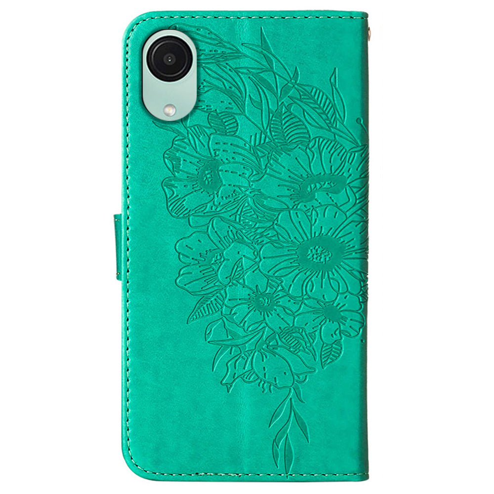 YB Imprinting Series-4 PU Leather Case for Samsung Galaxy A04 Core 4G Phone Cover Imprinted Shockproof Wallet Case YB Imprinting Series-4 PU Leather Case for Samsung Galaxy A04 Core 4G Phone Cover Imprinted Shockproof Wallet Case